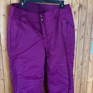 Colombia Downhill Ski pants Women's Purple
